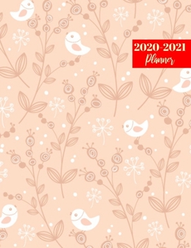 Paperback 2020-2021 Planner: Pretty 24 Months Calendar, 2 Year Appointment Calendar, Business Planners, Agenda Schedule Organizer Logbook and Journ Book