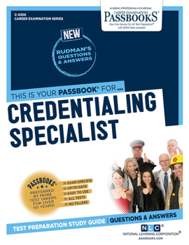 Paperback Credentialing Specialist (C-4306): Passbooks Study Guidevolume 4306 Book