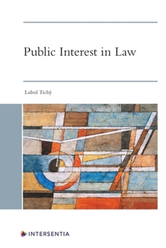 Hardcover Public Interest in Law Book