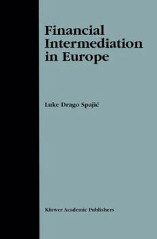 Paperback Financial Intermediation in Europe Book