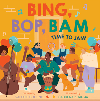 Hardcover Bing, Bop, Bam: Time to Jam! Book