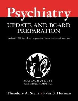 Paperback Massachusetts General Hospital Psychiatry Update and Board Preparation Book
