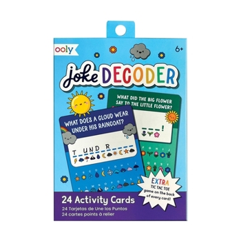 Misc. Paper Games: Joke Decoder Activity Cards - Set of 24 [Multiple Languages] Book