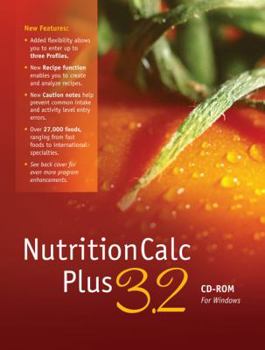 CD-ROM NutritionCalc Plus 3.2 CD-ROM Book