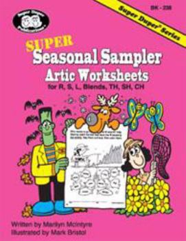 Perfect Paperback Super Duper Publications | Super Seasonal Sampler Artic Worksheets for R, S, L, CH, TH, SH, and R/S/L Blends | Educational Learning Resource for Children Book