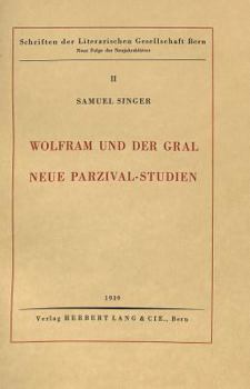 Paperback Wolfram Und Der Gral: Neue Parzival-Studien [German] Book