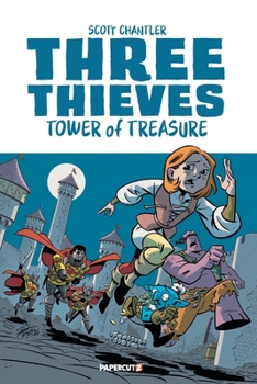 Paperback Three Thieves Vol. 1: Tower of Treasure Book