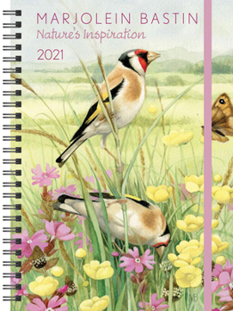 Calendar Marjolein Bastin Nature's Inspiration 2021 Monthly/Weekly Planner Calendar Book