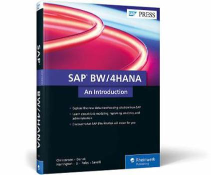 Hardcover SAP BW/4HANA: An Introduction Book