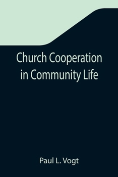 Paperback Church Cooperation in Community Life Book