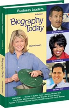 Hardcover Biography Today Business Leaders Book