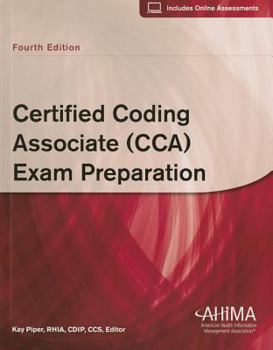 Paperback Certified Coding Associate (CCA) Exam Preparation Book
