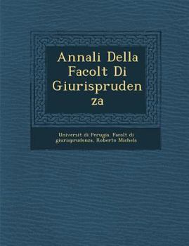 Paperback Annali Della Facolt Di Giurisprudenza [Italian] Book