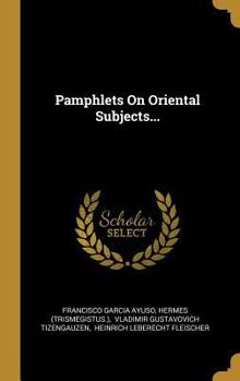 Hardcover Pamphlets On Oriental Subjects... [Spanish] Book