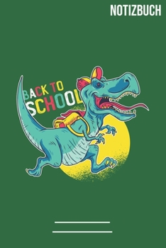 Notizbuch Gepunktet Dino Schule: A5  Notebook • 111 Seiten  • Extra  Kalender 2020 •  Einzigartig •  Dotgrid •  Dotted •  Punktraster  • Geschenk • Geschenkidee (German Edition)