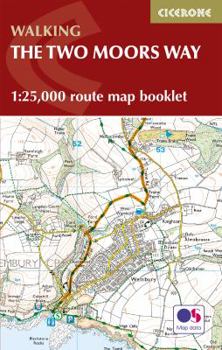 Paperback Two Moors Way Map Booklet Book