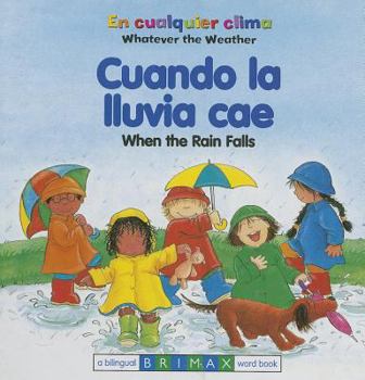 Board book When the Rain Falls Bilingual Book