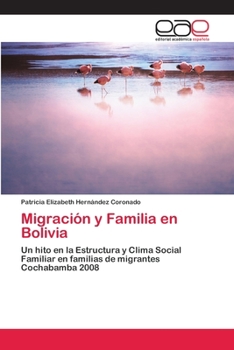 Migración y Familia en Bolivia: Un hito en la Estructura y Clima Social Familiar en familias de migrantes Cochabamba 2008