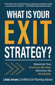 Paperback What Is Your Exit Strategy: Maximize Your Business Mindset. Minimize the Minefields [Large Print] Book