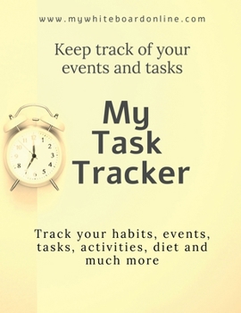 Paperback My Task Tracker Book