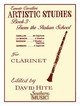 Paperback Artistic Studies, Book 3 (Italian School): Clarinet Book