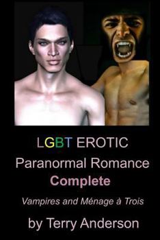 Paperback LGBT Erotic Paranormal Romance Complete Vampires and Menage a trois Book