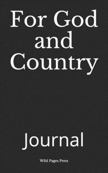 Paperback For God and Country: Journal Book