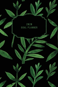 Paperback 2020 Goal Planner: 2020 Dated Goal Planner Focus Weekly Monthly Book