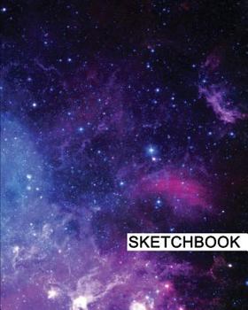 Paperback Sketchbook: Galaxy Book