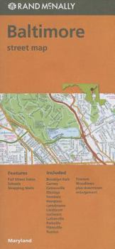 Map Rand McNally Baltimore, Maryland Street Map Book