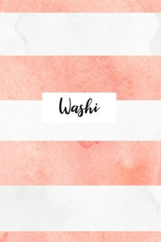 Paperback Washi: My Washi Sample Collection Notebook Book