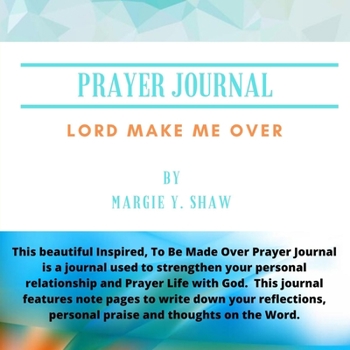 Paperback Prayer Journal "Lord Make Me Over" (2) Book