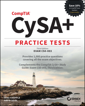 Paperback Comptia Cysa+ Practice Tests: Exam Cs0-003 Book