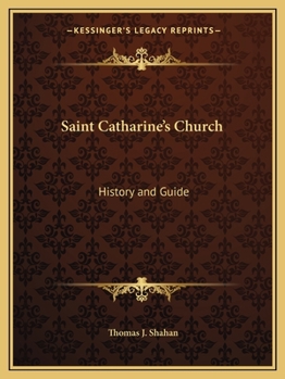Paperback Saint Catharine's Church: History and Guide Book