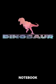 Dinosaur Notebook: 100 Dotted Pages | 6X9 Inches | Sketchbook | Diary | Journal | For Men And Women | Christmas Or Birthday Gift For Him And Her | Funny Gift Idea | For Office | For School