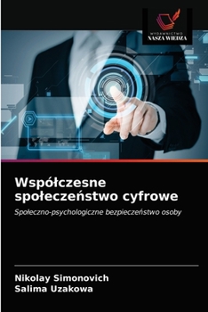 Paperback Wspólczesne spolecze&#324;stwo cyfrowe [Polish] Book