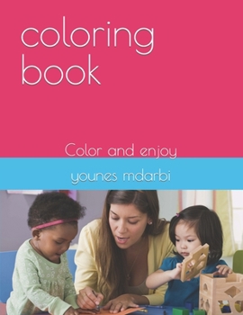 Paperback coloring book: Color and enjoy Book