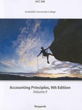 Paperback Accounting Principles, Volume II Book