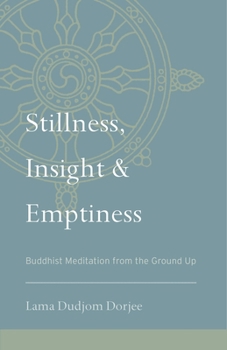 Paperback Stillness, Insight, and Emptiness: Buddhist Meditation from the Ground Up Book