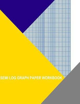 Paperback Semi Log Graph Paper Workbook: 1 Decade By 20 Divisions Book