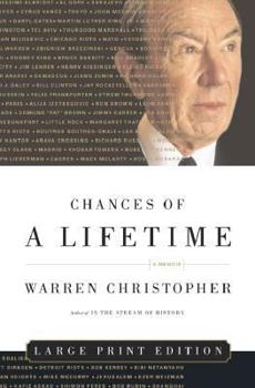 Hardcover Chances of a Lifetime [Large Print] Book