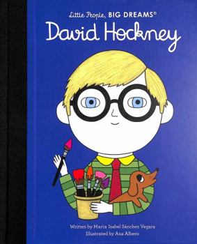 Hardcover David Hockney Book