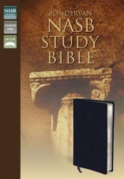 Leather Bound Zondervan Study Bible-NASB Book