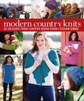 Paperback Modern Country Knits: 30 Designs from Juniper Moon Farm Book