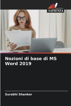 Paperback Nozioni di base di MS Word 2019 [Italian] Book