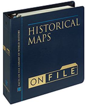 Hardcover Historical Maps on File Book