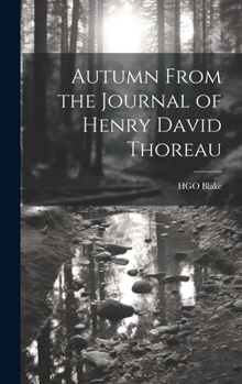 Hardcover Autumn From the Journal of Henry David Thoreau Book