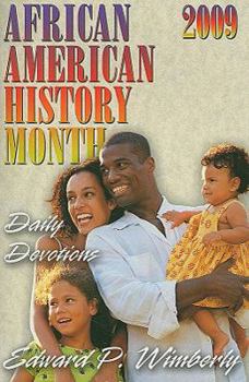 Paperback African American History Month Daily Devotions 2009 Book