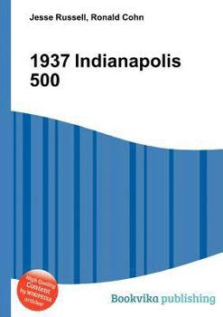 Paperback 1937 Indianapolis 500 Book