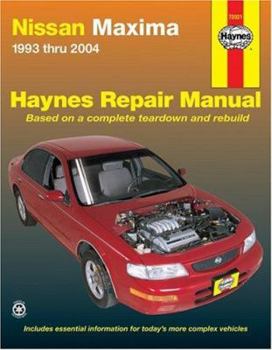 Paperback Nissan Maxima Automotive Repair Manual: 1993 Thru 2004 Book